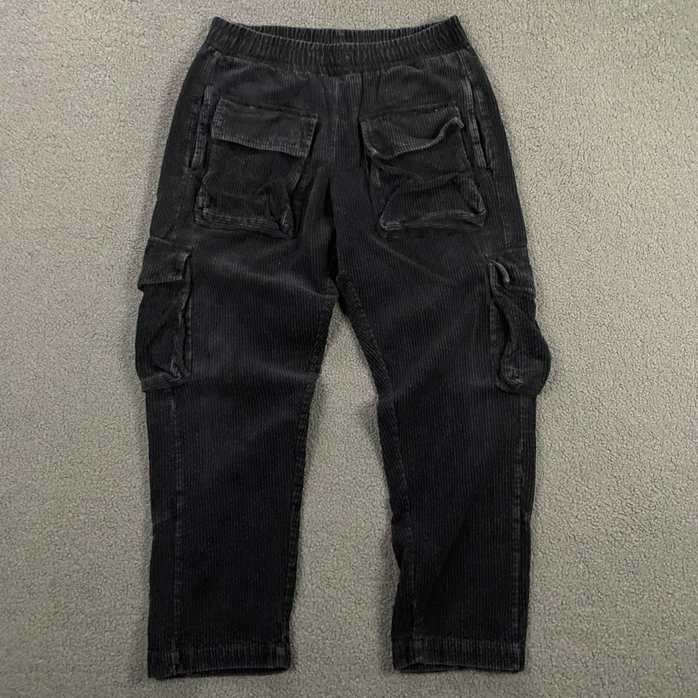mnml Corduroy Jogger Pants Mens Large Cargo Utility Grunge Gorpcore Military